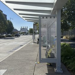 RapidRide C Line - Bus Stop at Alaskan Way