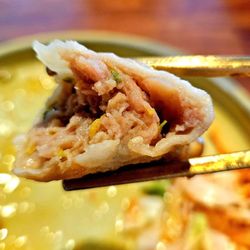 Chin Chin - Half of a pork pot sticker
