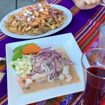 Inca's Peruvian Cuisine - Ceviche de pescado & Jalea de Mariscos - Latin American Near Me - Tucson, Arizona