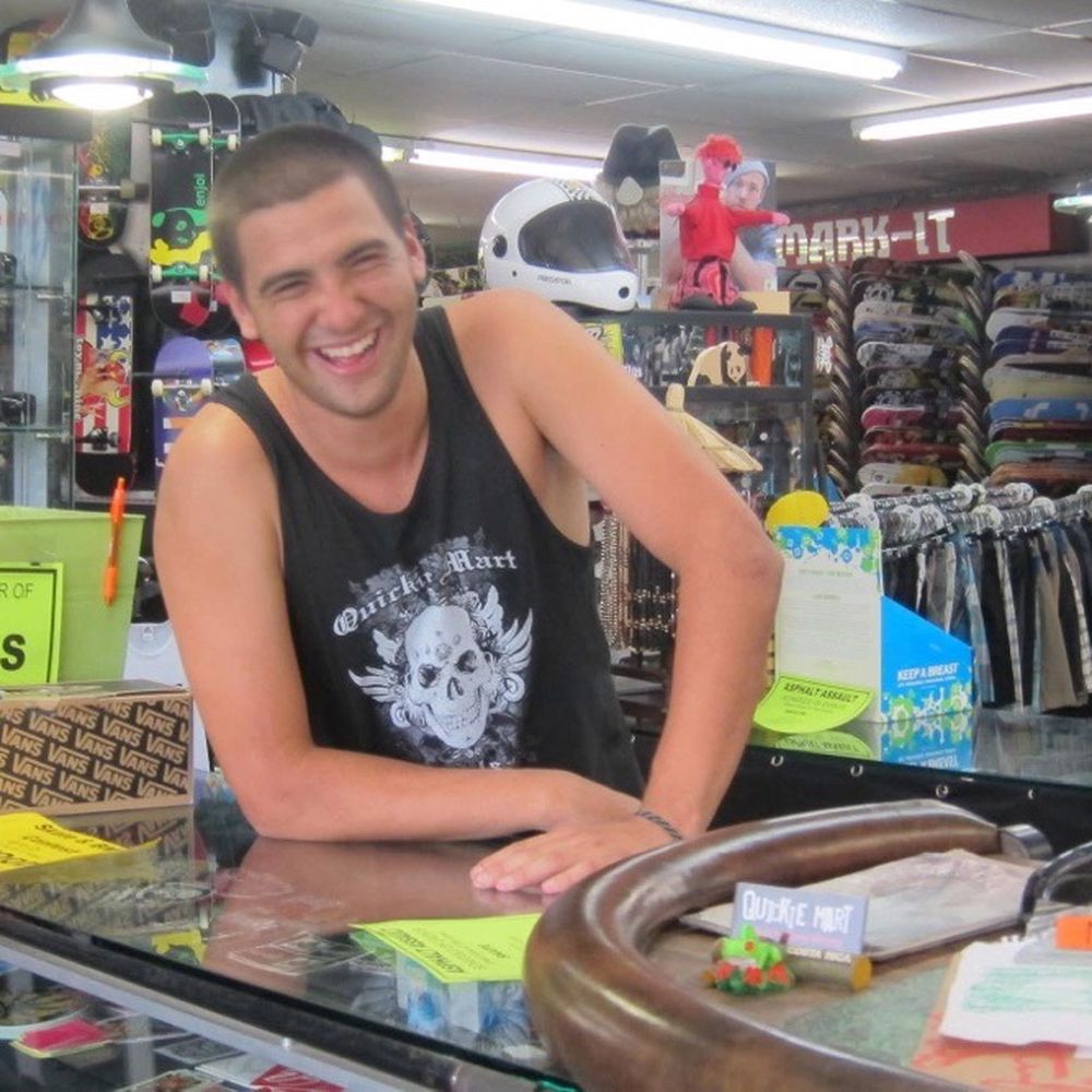 Quickie Mart - Costa Rican friend Alex during his first visit - Disc Golf Near Me - Tulsa, Oklahoma