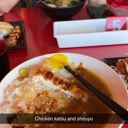 Chicken Katsu Set and Shoyu