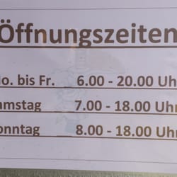 Bäckerei Schmidt - Öffnungszeiten