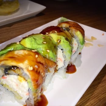 Summa Sushi - American Roll. Ate half of it before picture was taken. Really good! - Japanese Near Me - Fontana, California Summa Sushi - American Roll. Ate half of it before picture was taken. Really good! - Japanese Near Me - Fontana, California