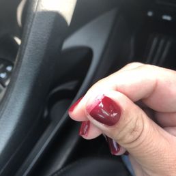I'll get to spend my evening picking the shellac off of every single finger.