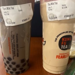 Taro Milk Tea Thai Milk Tea Taro Milk Tea Thai Milk Tea
