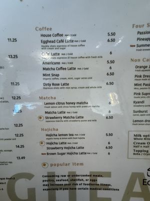 Menu photo 3 Egghead Sando Cafe San Ramon, CA Menu photo 3 Egghead Sando Cafe San Ramon, CA