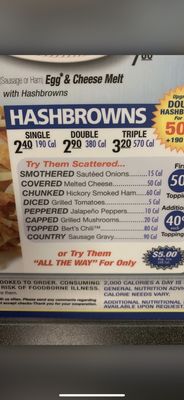 Menu photo 5 Waffle House Springdale, AR
