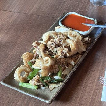 Yin Dee Thai Cuisine - AP4 Fried Squid - Thai Near Me - Portland, Oregon Yin Dee Thai Cuisine - AP4 Fried Squid - Thai Near Me - Portland, Oregon