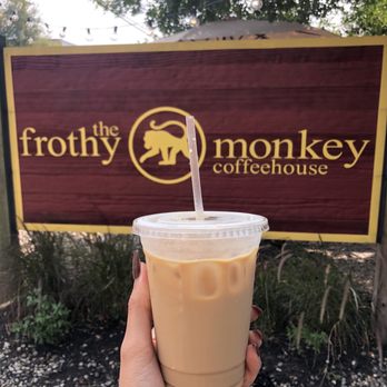 Frothy Monkey - Caramel oat latte - Coffee & Tea Near Me - Nashville, Tennessee Frothy Monkey - Caramel oat latte - Coffee & Tea Near Me - Nashville, Tennessee