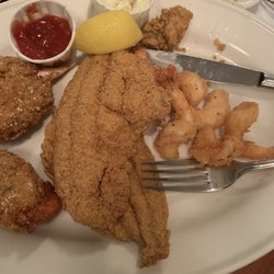 Daquiri Hut - Fish and shrimp.