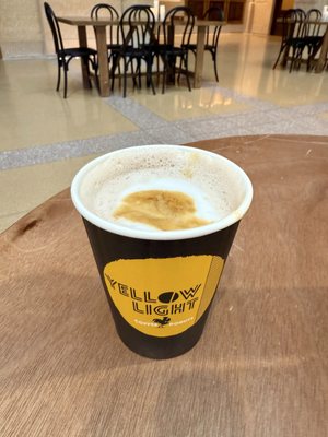 Yellow Light Coffee and Donuts by null