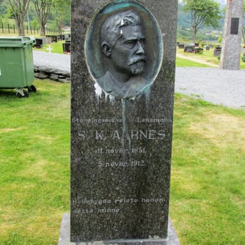 Stryn kyrkjegard - Some old dead guy. Photos by Anna K. - Funeral Services & Cemeteries Near Me