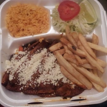 Pollos Asados La Silla - Take out enchiladas potosinas. Not real enchiladas potosinas, though. - Mexican Near Me - Houston, Texas Pollos Asados La Silla - Take out enchiladas potosinas. Not real enchiladas potosinas, though. - Mexican Near Me - Houston, Texas