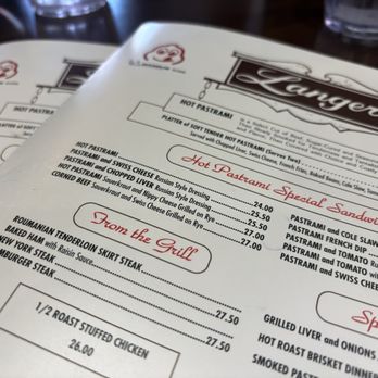 Langer's Delicatessen - Menu - Delis Near Me - Los Angeles, California