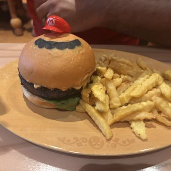 Toadstool Cafe - Mario Burger - Burgers Near Me - Orlando, Florida Toadstool Cafe - Mario Burger - Burgers Near Me - Orlando, Florida
