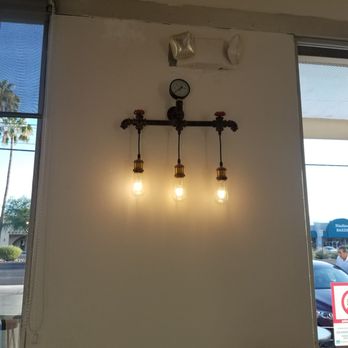 Crave Coffee Bar - Awesome inside lighting! - Coffee & Tea Near Me - Tucson, Arizona
