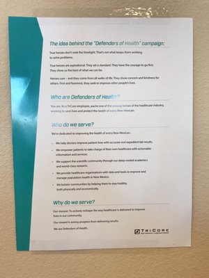 Tricore Lab Code Poster TRICORE REFERENCE LABORATORIES - Updated July 2026 - 22 Reviews - 1700 ...