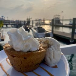 The Buoy Bar - Chocolate Chip Cookie lava cake