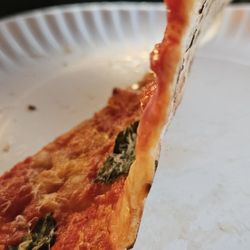 Birdie's Pizza - So thin! Good, but very, very thin.