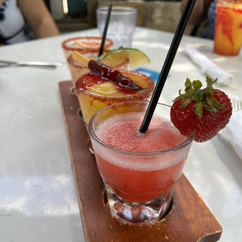 Gabriela's Downtown - Margarita flight - Mexican Near Me - Austin, Texas