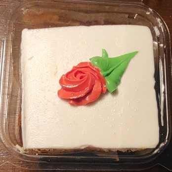 Walmart Supercenter - Ummmmmmmmmmm, picked up a piece of white cake from Walmart's bakery dept. - Department Stores Near Me - Irving, Texas