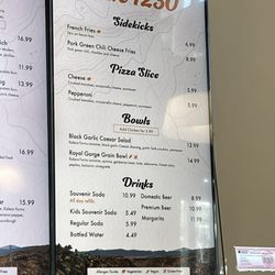 Cafe 1230 - Menu 1