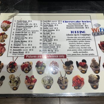 Frozen Rolled Ice Cream - Menu - Ice Cream & Frozen Yogurt Near Me - Philadelphia, Pennsylvania