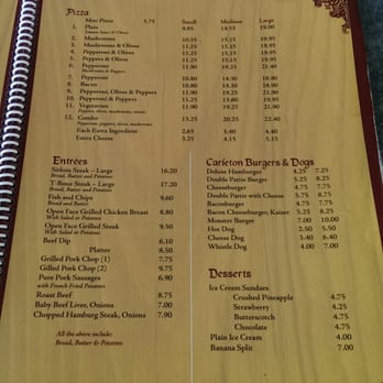 Carleton Tavern - Menu page 3 - Pubs Near Me - Ottawa, Ontario