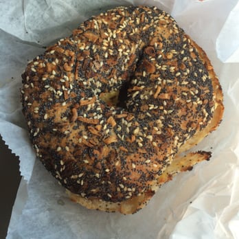 Jo to Go - Everything bagel, poppy seeds on front and back. Great cream cheese :) - Coffee & Tea Near Me - Escanaba, Michigan Jo to Go - Everything bagel, poppy seeds on front and back. Great cream cheese :) - Coffee & Tea Near Me - Escanaba, Michigan