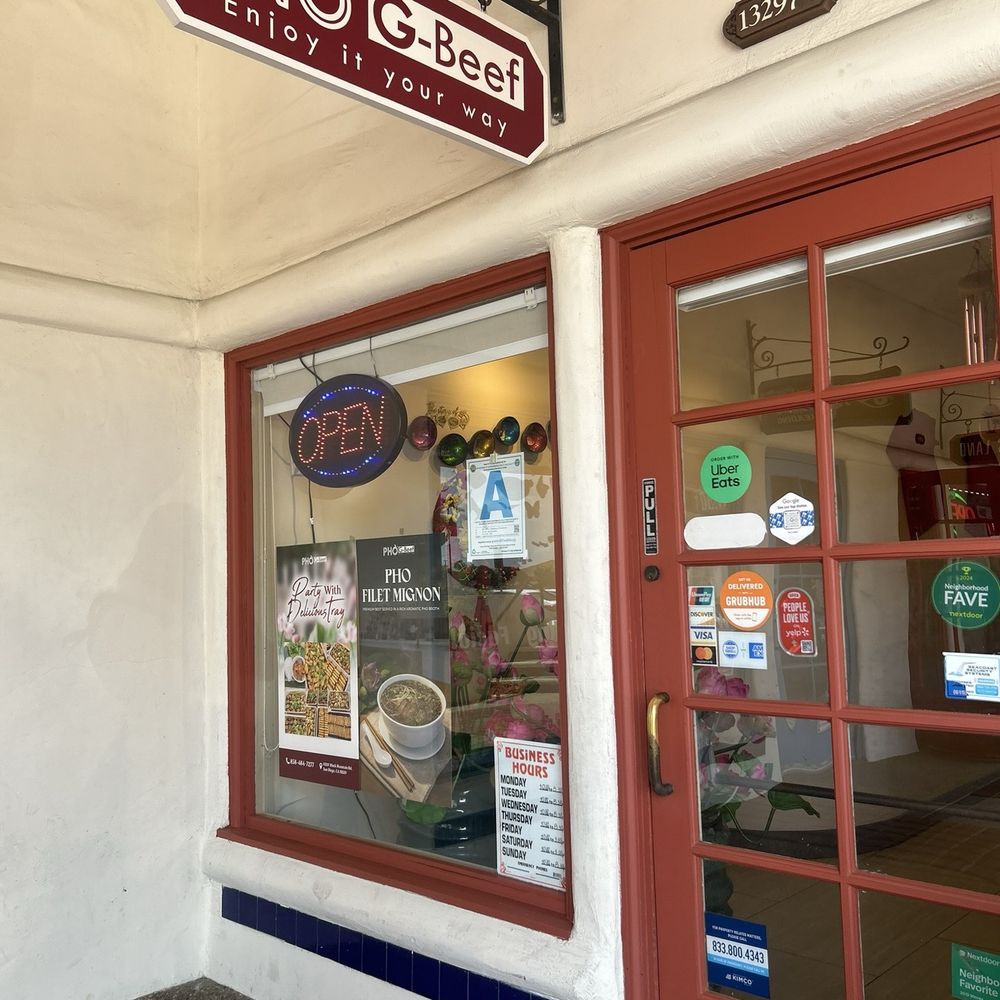 Pho G-Beef - Outside - Vietnamese Near Me - San Diego, California Pho G-Beef - Outside - Vietnamese Near Me - San Diego, California