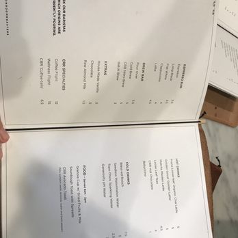 Common Room Roasters - Menu - Coffee Roasteries Near Me - Long Beach, California