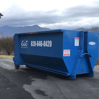 S&S Waste Services - 14 yd dumpster used by homeowner for basement clean out - Dumpster Rental Near Me - Canton, North Carolina S&S Waste Services - 14 yd dumpster used by homeowner for basement clean out - Dumpster Rental Near Me - Canton, North Carolina