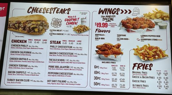 Menu photo 1 Charleys Cheesesteaks Torrance, CA Menu photo 1 Charleys Cheesesteaks Torrance, CA