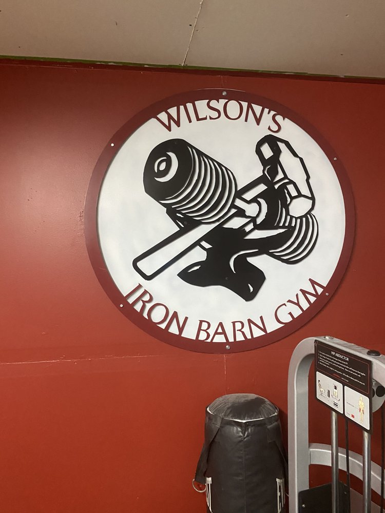 Wilson's Iron Barn Gym Logo