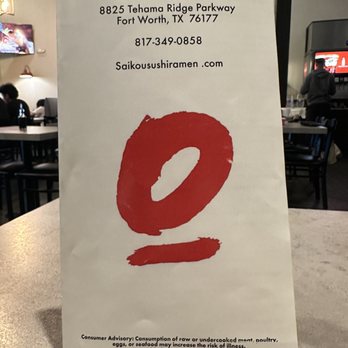 Saikou Sushi And Ramen - Menu - Sushi Bars Near Me - Fort Worth, Texas Saikou Sushi And Ramen - Menu - Sushi Bars Near Me - Fort Worth, Texas