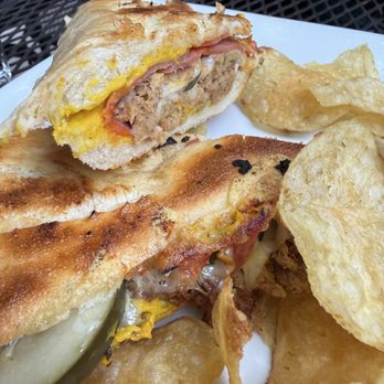 Swirl Wine Bar - My Cubano sandwich. This sandwich is an exception to my "no yellow mustard" rule. - Wine Bars Near Me - Manitou Springs, Colorado Swirl Wine Bar - My Cubano sandwich. This sandwich is an exception to my "no yellow mustard" rule. - Wine Bars Near Me - Manitou Springs, Colorado
