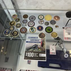 Naples Gun Shop & School - Naples Gun Shop challenge coins