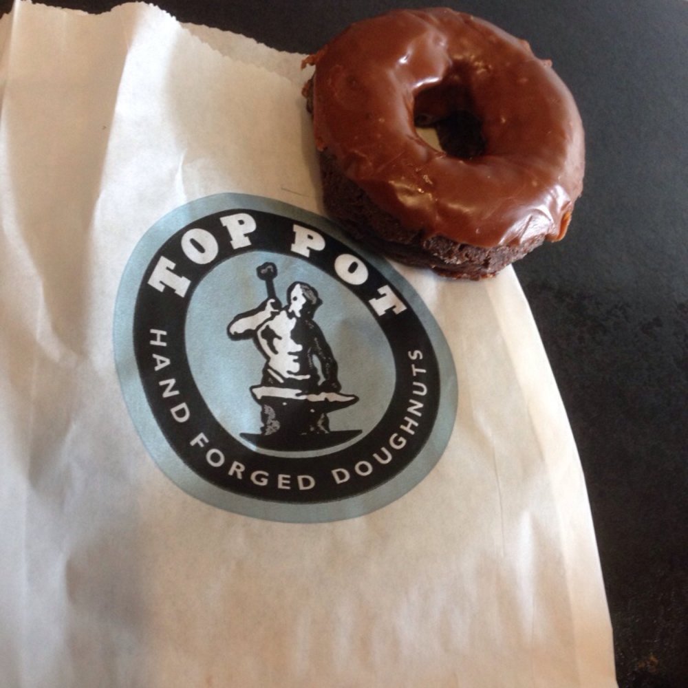 Top Pot Doughnuts - Chocolate caramel doughnut - Donuts Near Me - Seattle, Washington Top Pot Doughnuts - Chocolate caramel doughnut - Donuts Near Me - Seattle, Washington