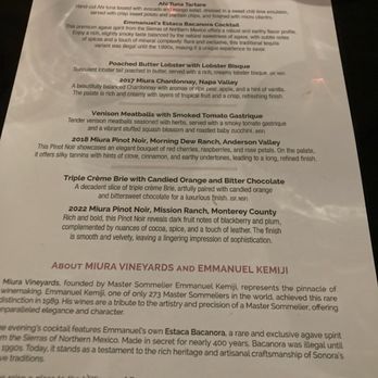 Wildest Restaurant & Bar - Pairing Menu - New American Near Me - Palm Desert, California Wildest Restaurant & Bar - Pairing Menu - New American Near Me - Palm Desert, California