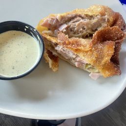 Cuban egg roll...really good! Cuban egg roll...really good!