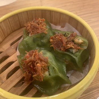Koi Palace - Spinach and shrimp dumpling - Dim Sum Near Me - Milpitas, California Koi Palace - Spinach and shrimp dumpling - Dim Sum Near Me - Milpitas, California