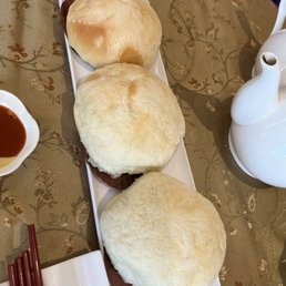 Crown jewel BBQ pork bun Crown jewel BBQ pork bun