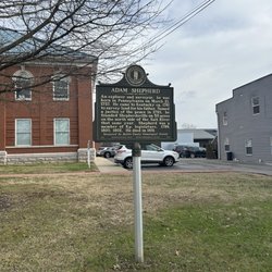 Adam Shepherd Historical Marker