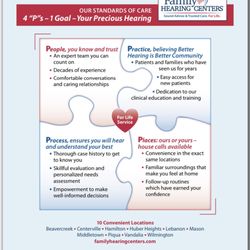 Family Hearing Centers - The Family Hearing Centers difference