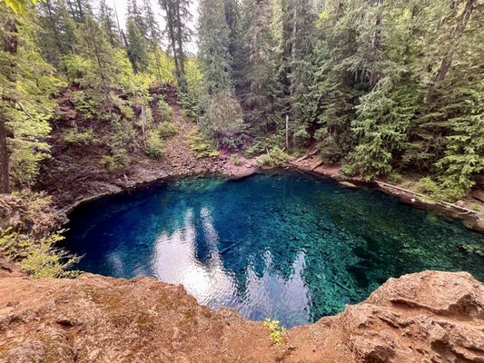 Tamolitch Falls (Blue Pool) by null