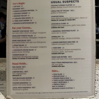 Coconuts - Menu - Seafood Near Me - Fort Lauderdale, Florida Coconuts - Menu - Seafood Near Me - Fort Lauderdale, Florida