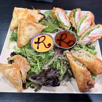 Rock N Roll Sushi - Appetizer Sampler - Sushi Bars Near Me - Midlothian, Virginia Rock N Roll Sushi - Appetizer Sampler - Sushi Bars Near Me - Midlothian, Virginia