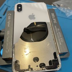 AceCare Repair - Back glass partially removed