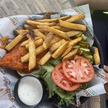 Crabby's Oceanside - Buffalo Chicken Crispy Fries - Seafood Near Me - Daytona Beach, Florida