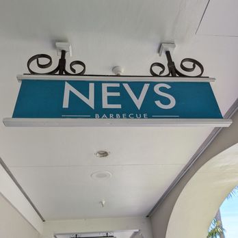 NEVS Barbecue - Sign - Barbeque Near Me - Palm Beach Gardens, Florida